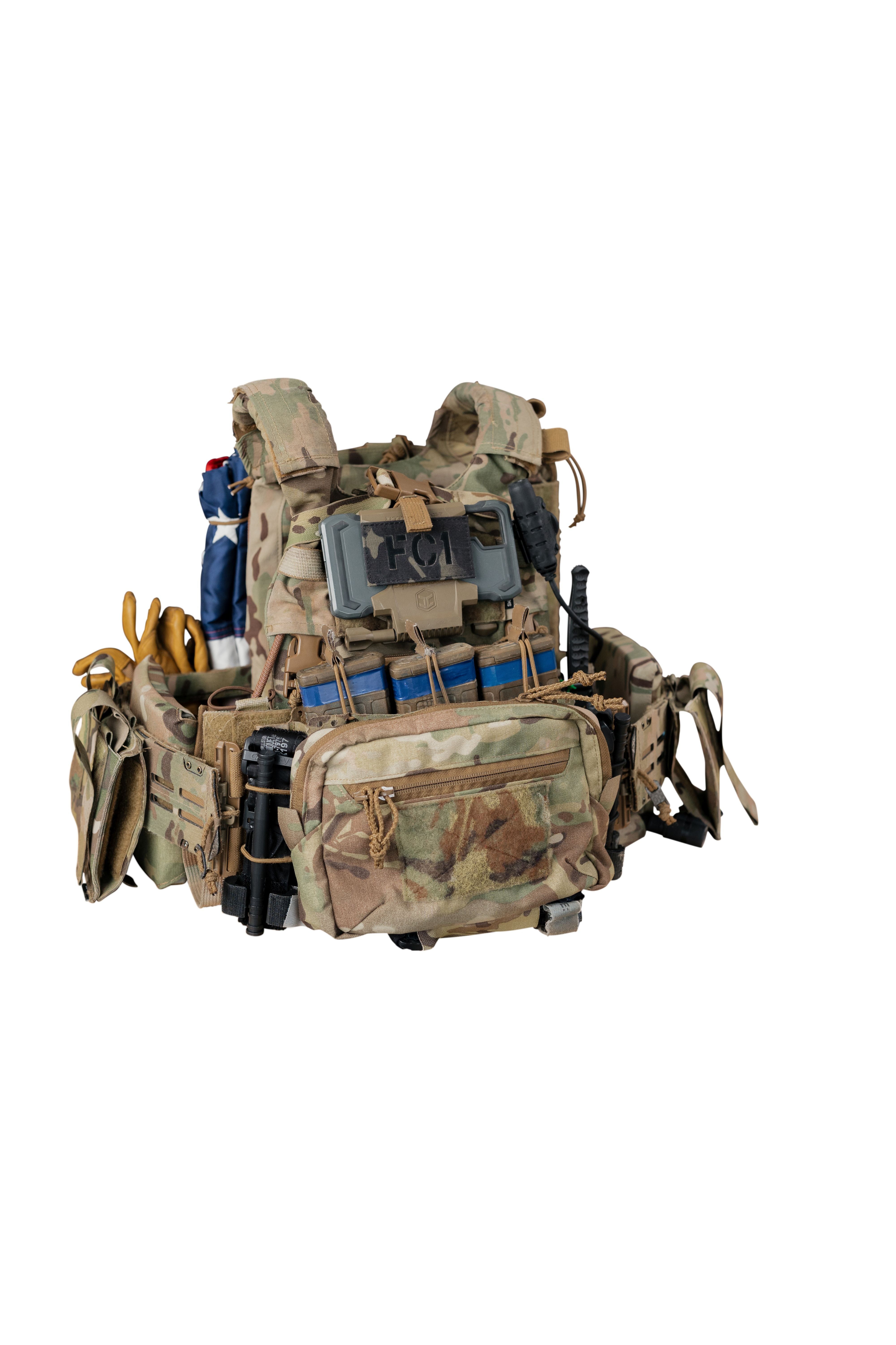 Charlie Pouch Wide | 3-Section Expandable GP Pouch – Forge Concepts