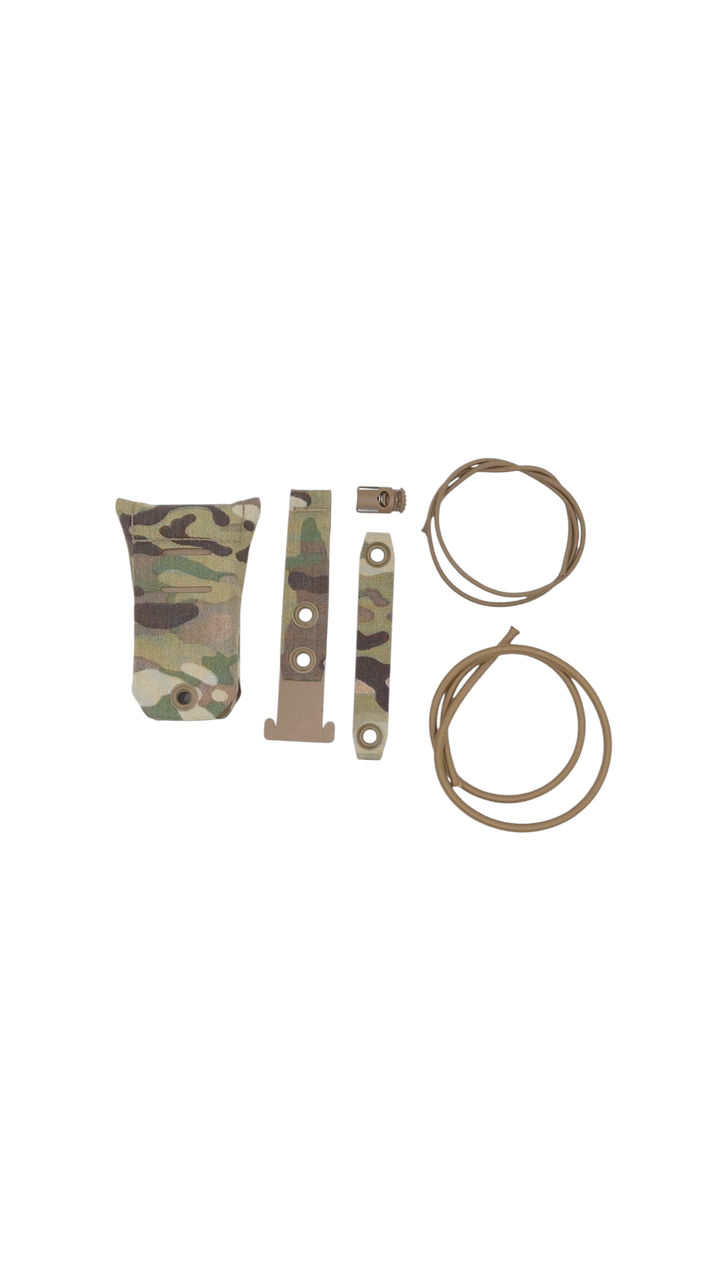 Forge Concepts Breaching Tool Retention Cover - Large - Multicam - Parts Layout